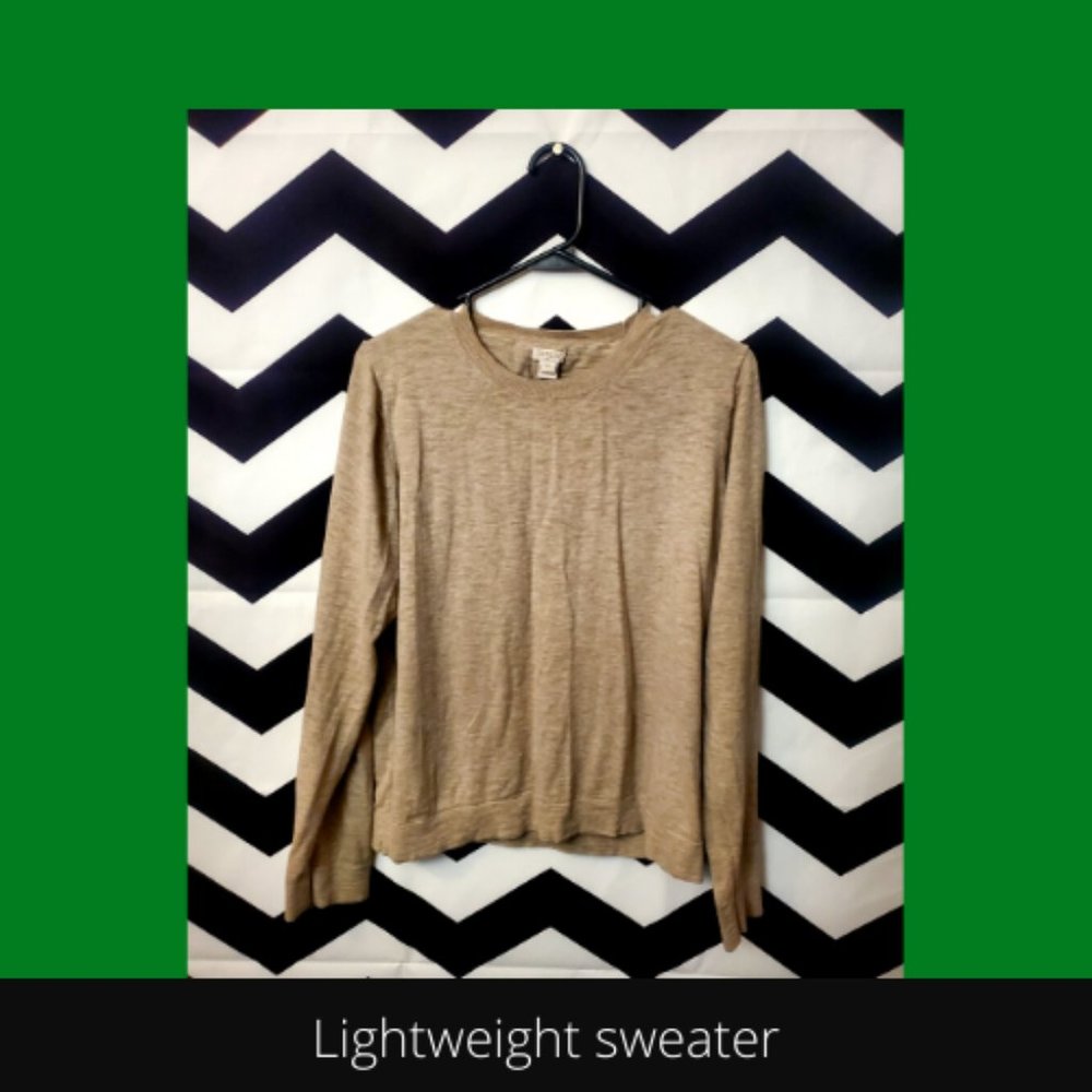 Lightweight sweater